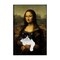 Stupell Industries Mona Lisa Cat Lady Canvas, design by Masters Redux